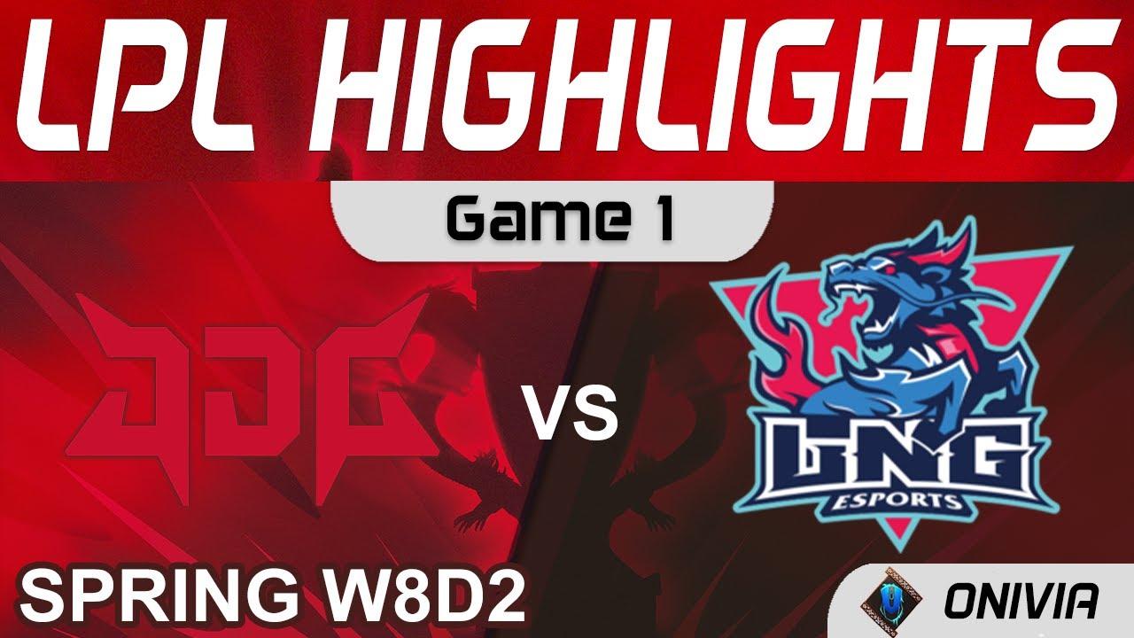 JDG vs LNG Highlights Game 1 LPL Spring Season 2022 W8D2 JD Gaming vs LNG Esports by Onivia thumbnail