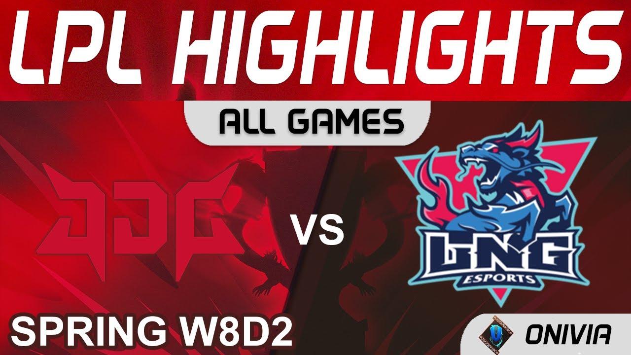 JDG vs LNG Highlights ALL GAMES LPL Spring Season 2022 W8D2 JD Gaming vs LNG Esports by Onivia thumbnail