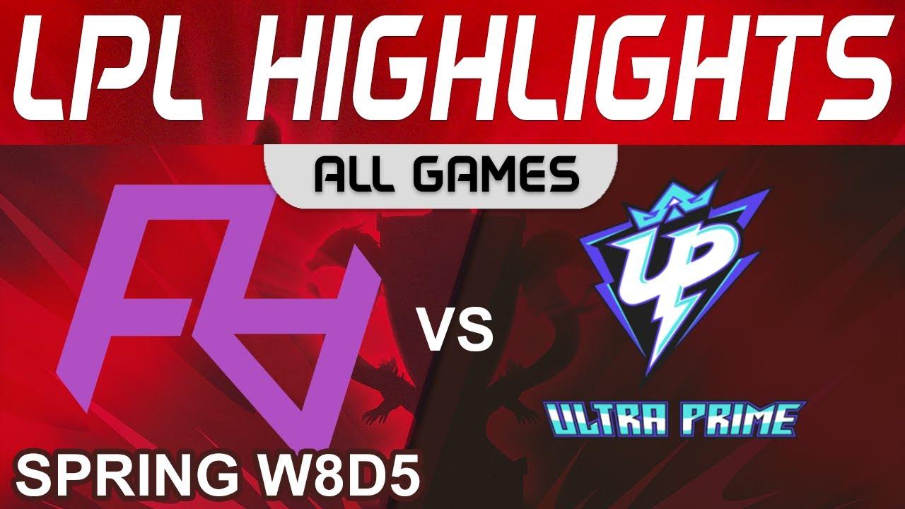 RA vs UP Highlights ALL GAMES LPL Spring Season 2022 W8D5 Rare Atom vs Ultra Prime by Onivia thumbnail