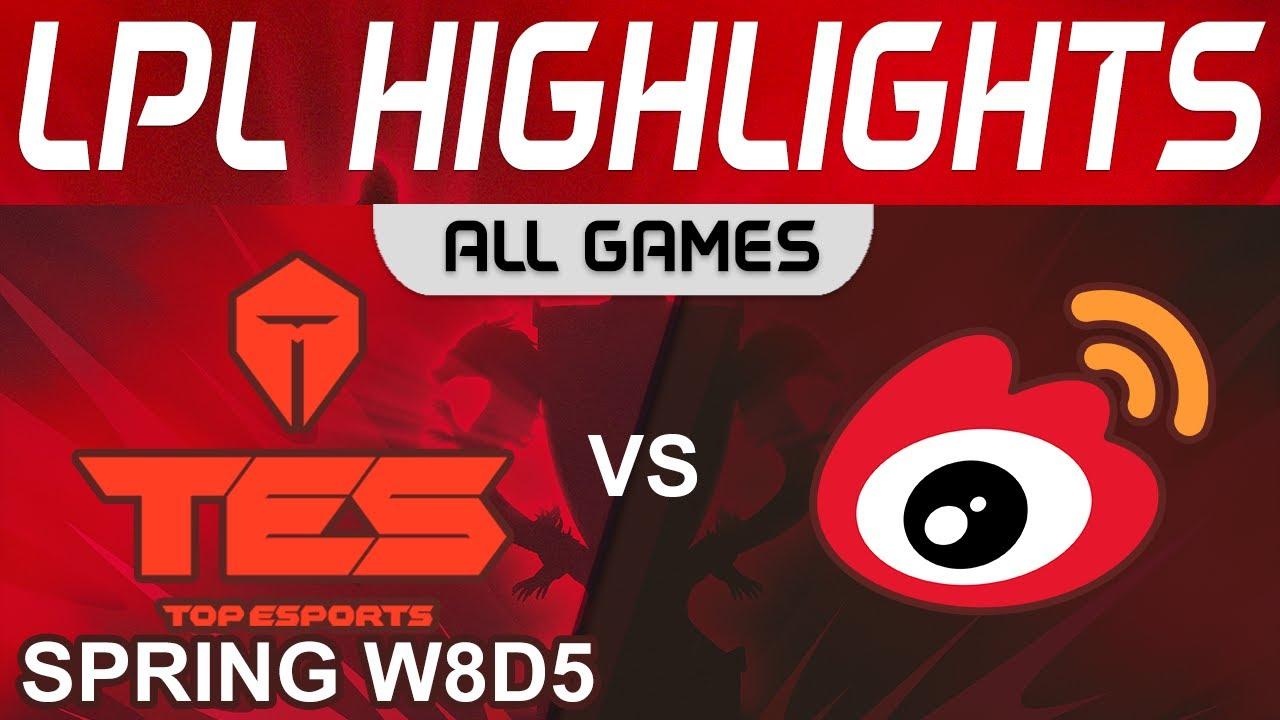 TES vs WBG Highlights ALL GAMES LPL Spring Season 2022 W8D5 Top Esports vs Weibo Gaming by Onivia thumbnail