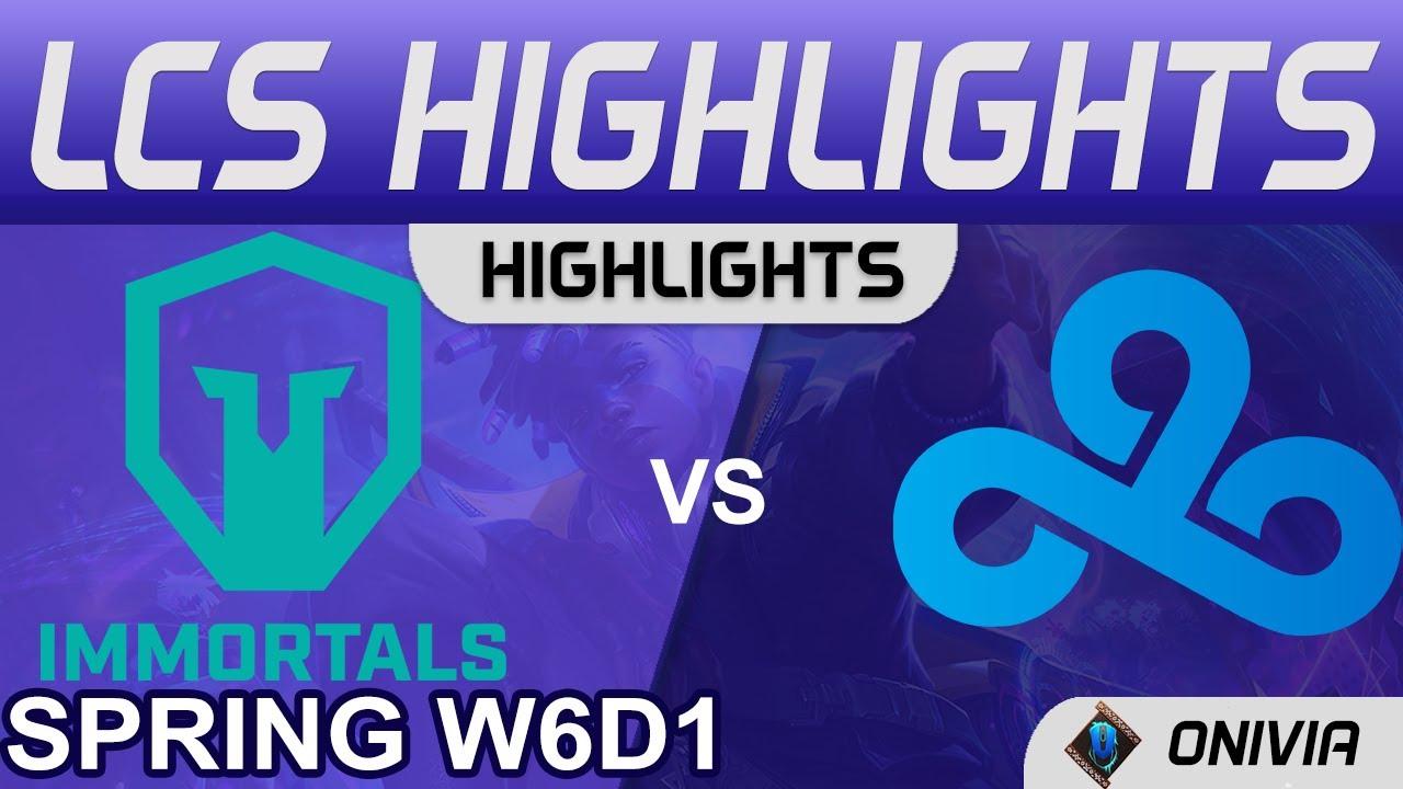 IMT vs C9 Highlights LCS Spring Season 2022 W6D1 Immortals vs Cloud9 by Onivia thumbnail