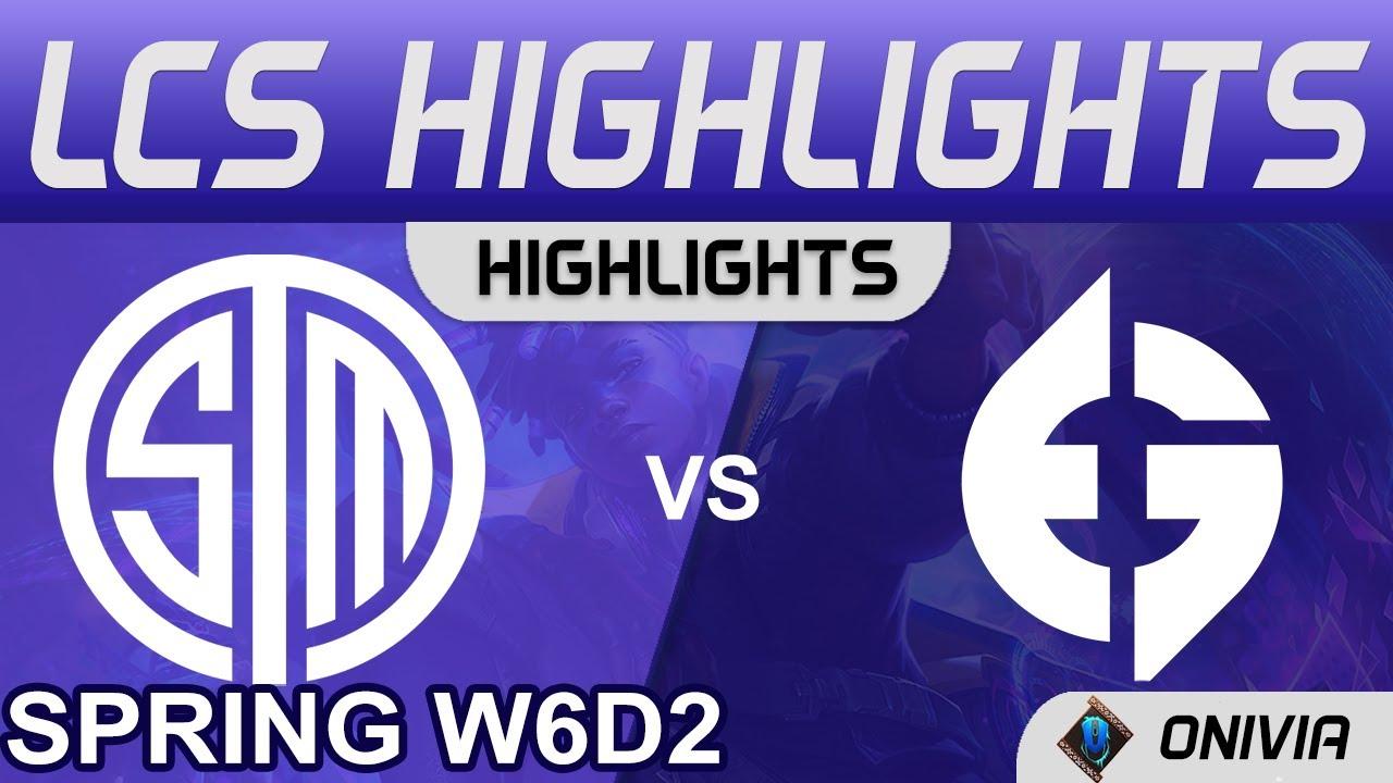 TSM vs EG Highlights LCS Spring Season 2022 W6D2 Team SoloMid vs Evil Geniuses by Onivia thumbnail