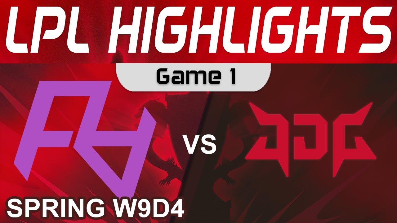 RA vs JDG Highlights Game 1 LPL Spring Season 2022 W9D4 Rare Atom vs JD Gaming Legend by Onivia thumbnail