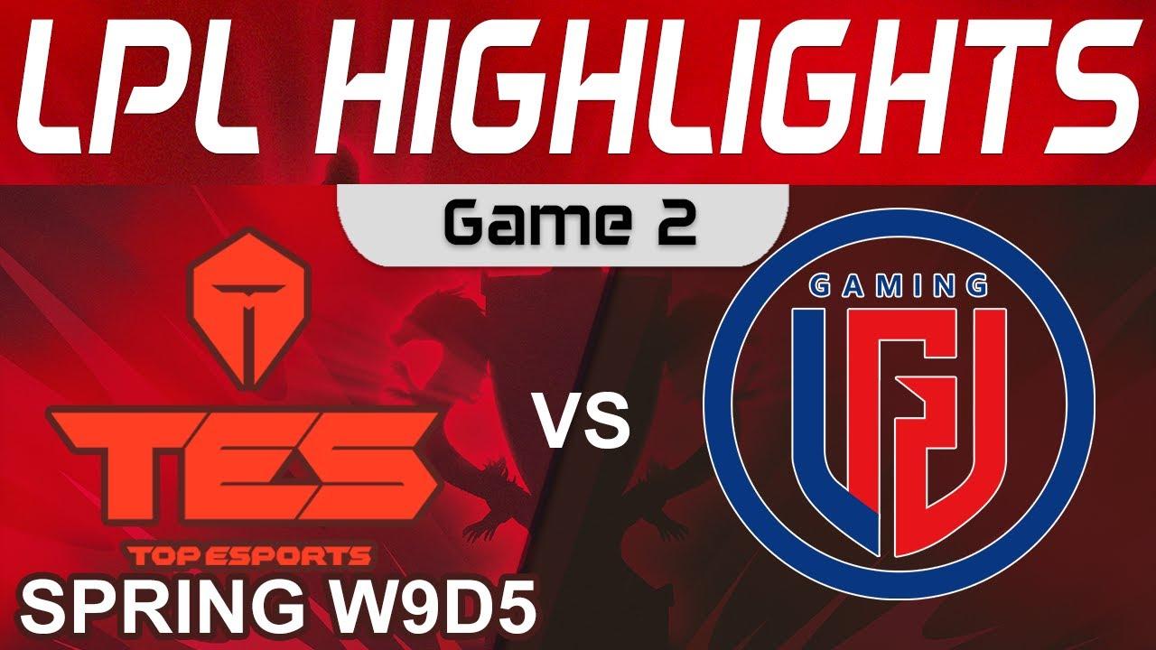 TES vs LGD Highlights Game 2 LPL Spring Season 2022 W9D5 Top Esports vs LGD Gaming by Onivia thumbnail