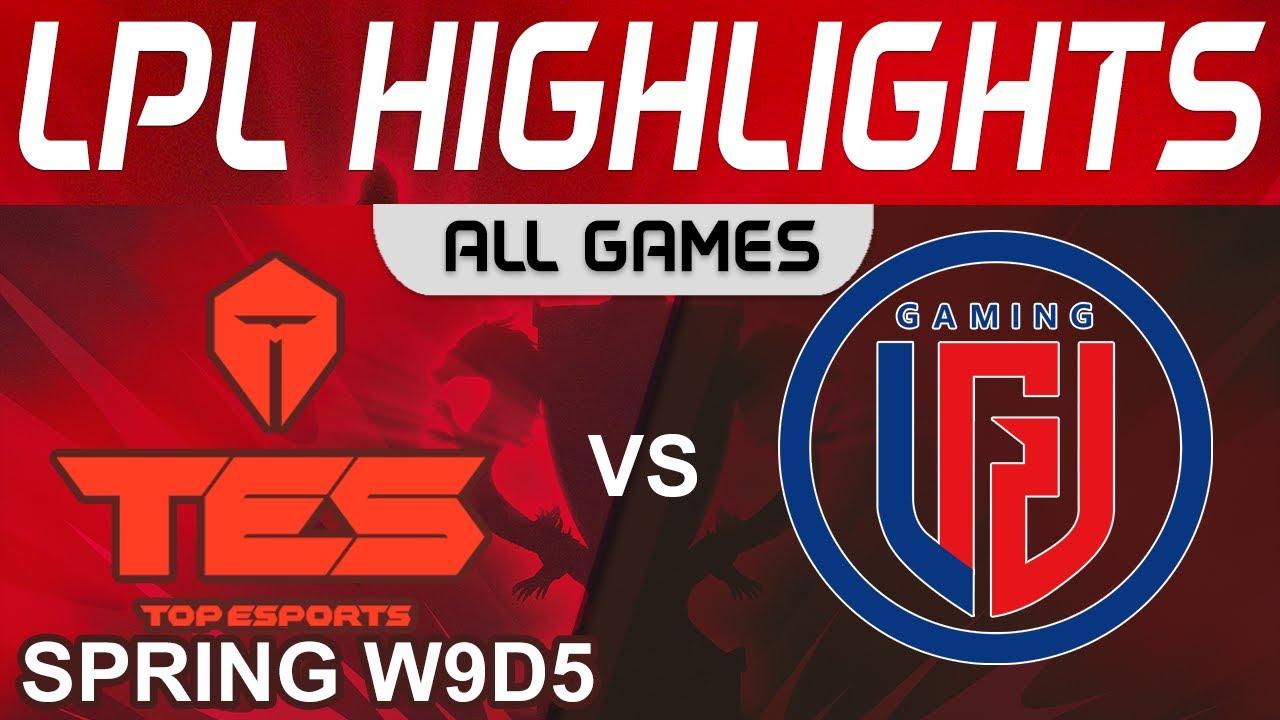 TES vs LGD Highlights ALL GAMES LPL Spring Season 2022 W9D5 Top Esports vs LGD Gaming by Onivia thumbnail