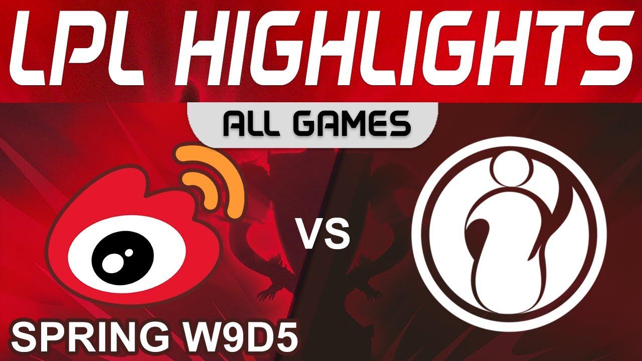 WBG vs IG Highlights ALL GAMES LPL Spring Season 2022 W9D5 Weibo Gaming vs Invictus Gaming by Onivia thumbnail