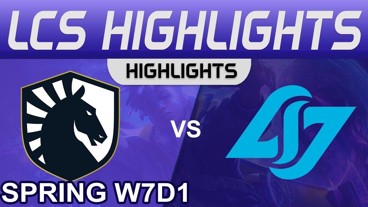 TL vs CLG Highlights LCS Spring Season 2022 W7D1 Team Liquid vs Conter Logic Gaming by Onivia thumbnail