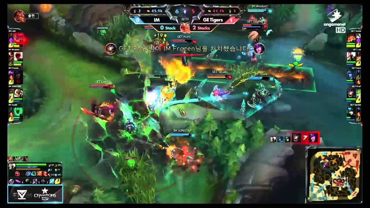 GE Tigers vs IM Game 2 Day 2 HighlightsOGN Champions Spring 2015 thumbnail