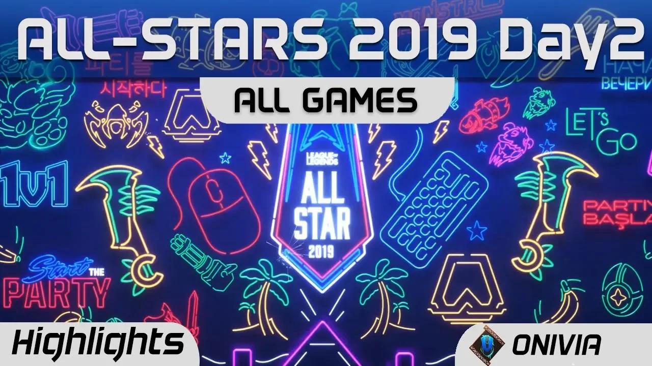 Full Day2 Highlights LoL All Stars 2019 By Onivia thumbnail