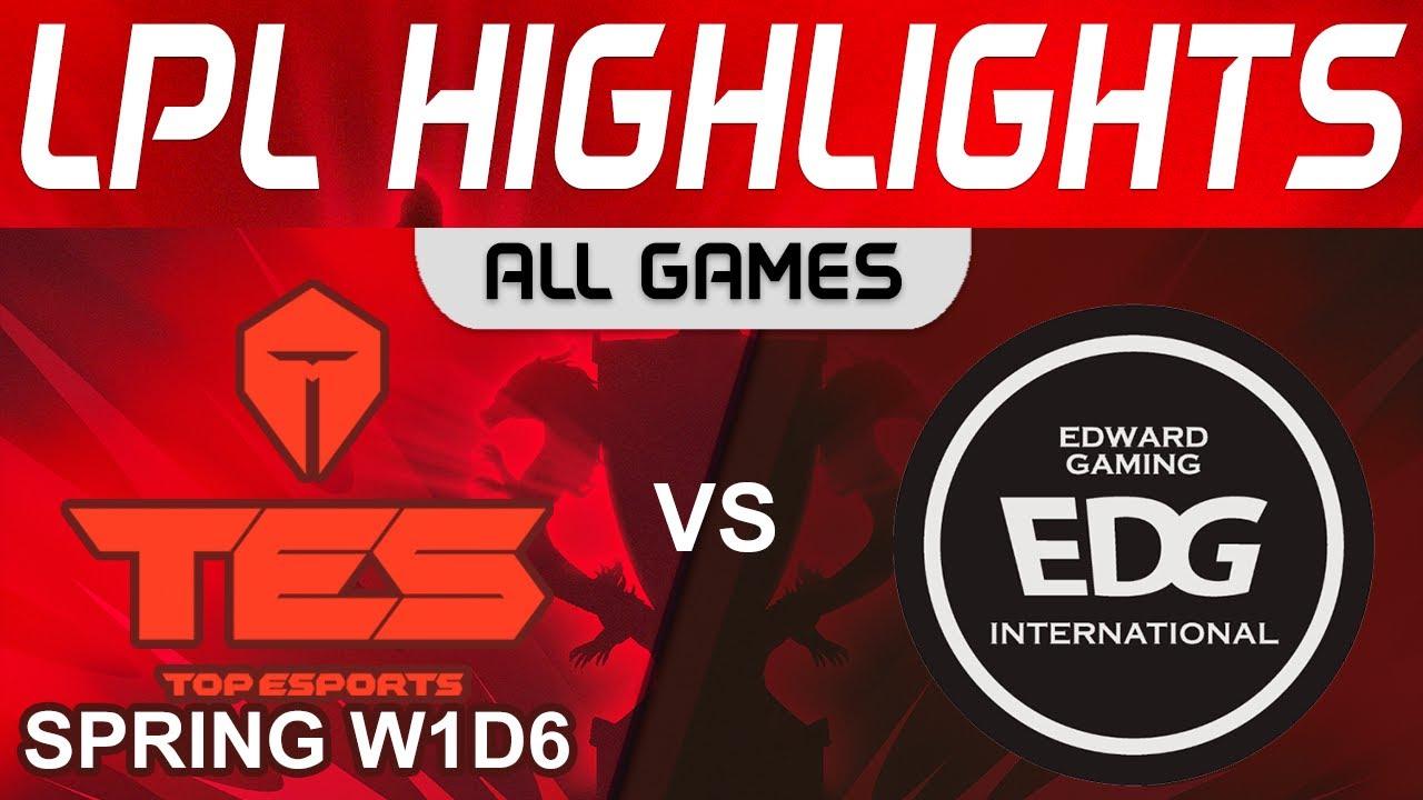 TES vs EDG Highlights ALL GAMES LPL Spring Split 2024 Top Esports vs EDward Gaming by Onivia thumbnail