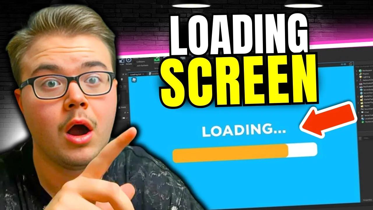 How to Make a LOADING SCREEN In Roblox Studio Tutorial thumbnail