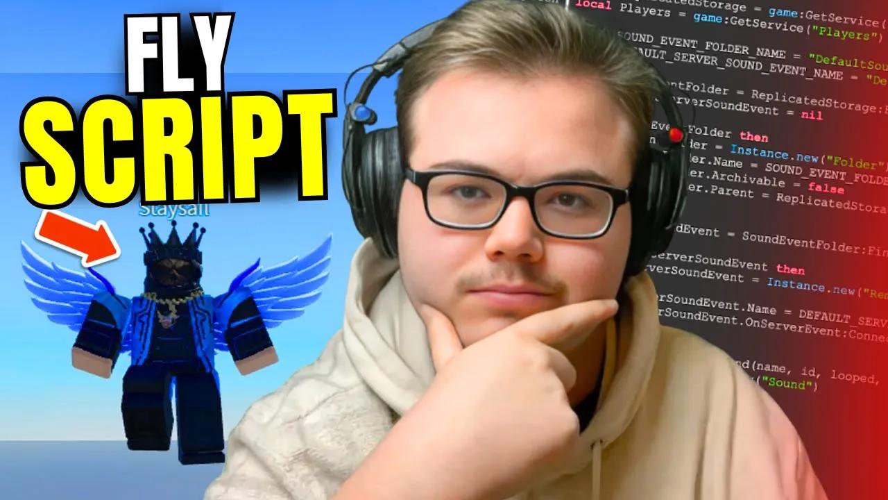 How To Make A Flying Script In Roblox Studio thumbnail