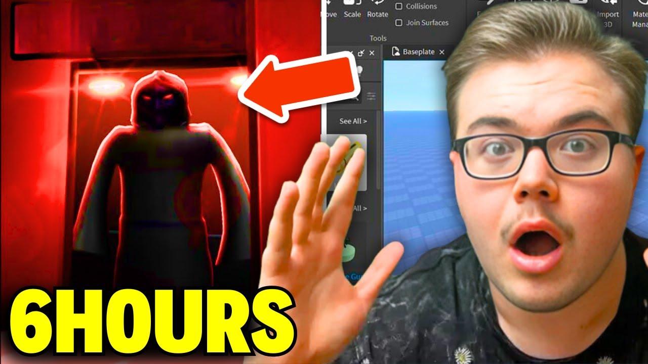 I Made a Scary Elevator ROBLOX Game In 6 Hours thumbnail