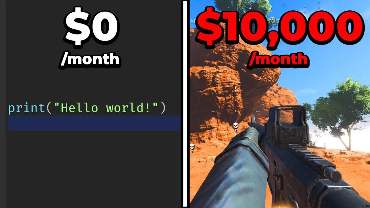 How I Make $10,000 A Month Scripting On Roblox thumbnail