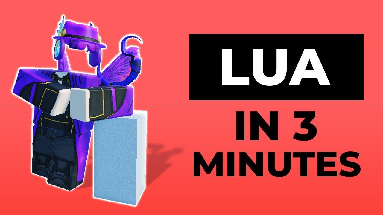 Roblox Lua Advanced - Learn Lua in 3 Minutes thumbnail