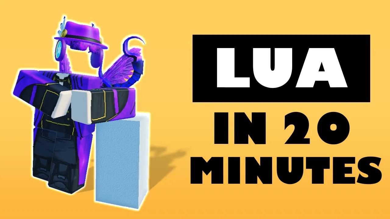 Roblox Lua for Beginners - Learn Lua in 20 Minutes thumbnail