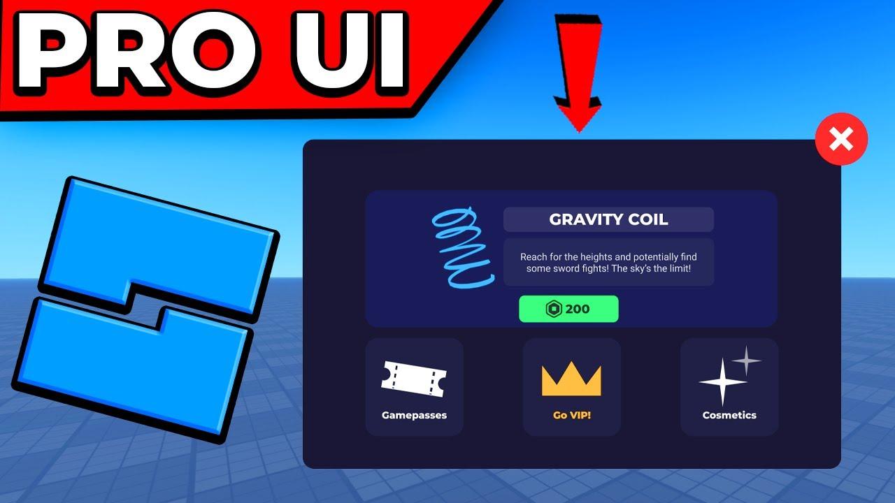 How To Create Advanced User Interface in Roblox Studio thumbnail