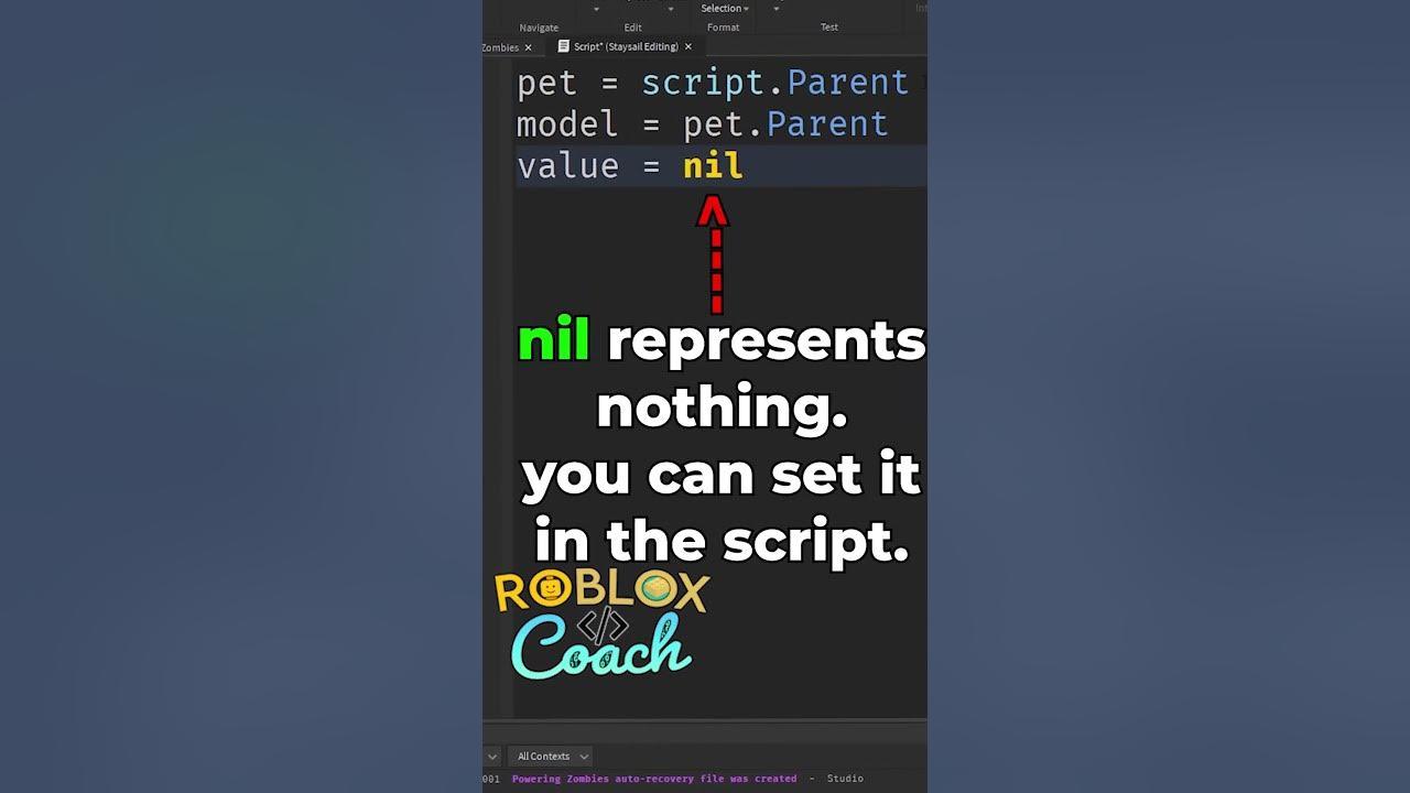 30 Seconds Scripting Roblox Studio: CFrame and Nil Values thumbnail