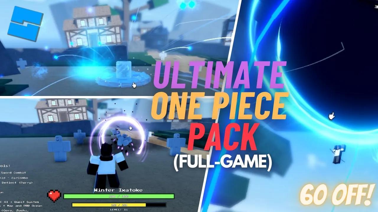 (60% SALE) ULTIMATE One Piece Starter Pack | Roblox Studio (FULL-GAME) thumbnail