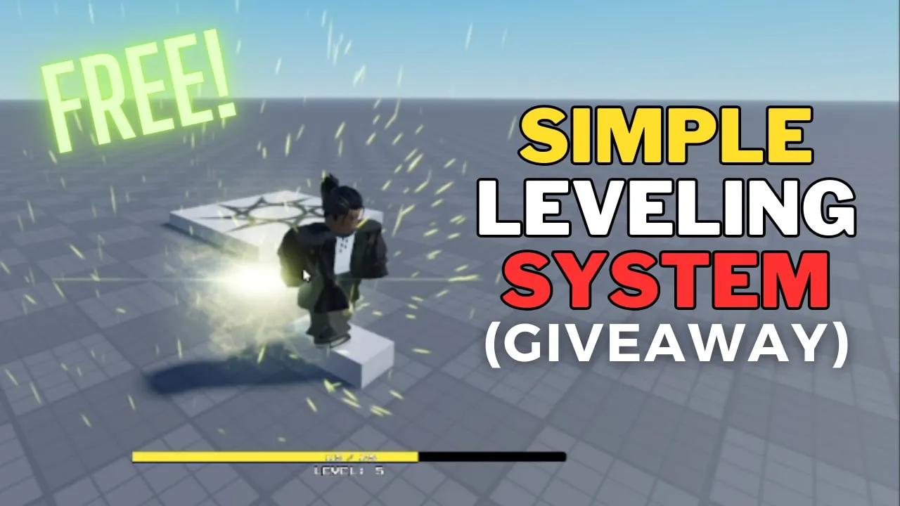 SIMPLE LEVEL UP SYSTEM TUTORIAL | Roblox Studio [FULL GUIDE] thumbnail