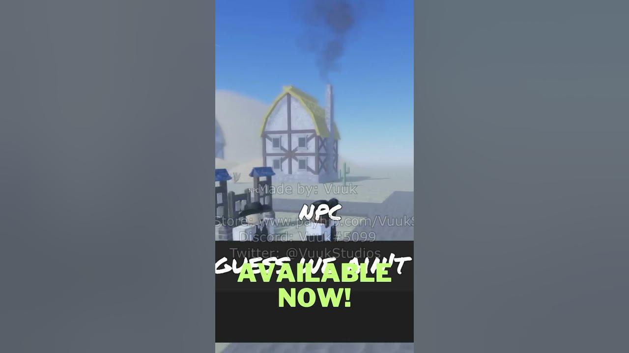 Roblox Parry Combat + NPC Quest #shorts thumbnail