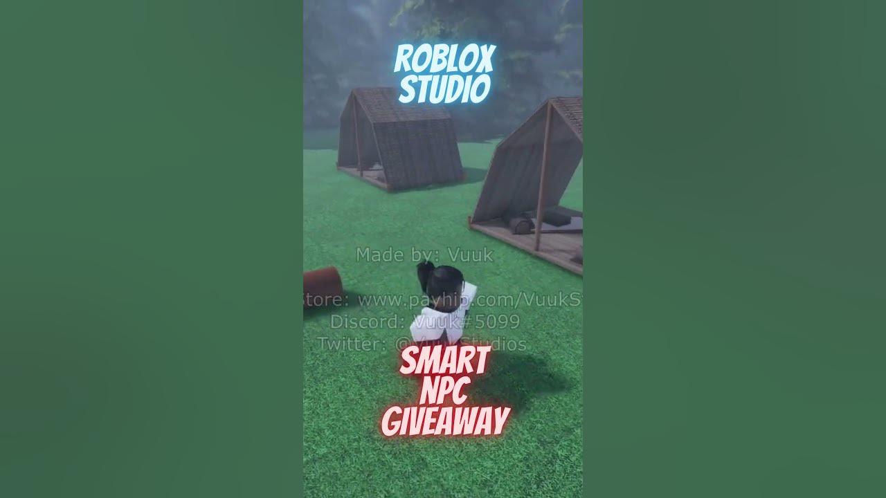 SMART NPC AI GIVEAWAY ROBLOX #shorts thumbnail