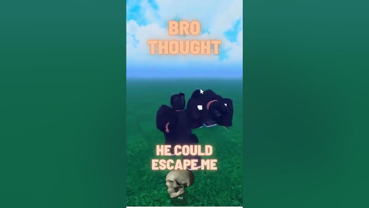 Bro thought he could escape me 💀💀 #shorts #roblox thumbnail