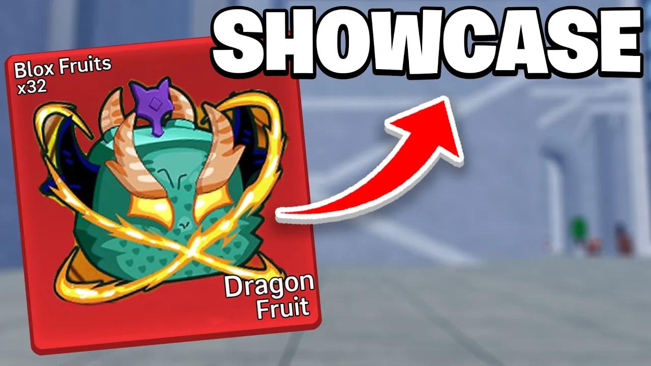 *NEW* DRAGON FRUIT Rework Full SHOWCASE In Blox Fruits thumbnail