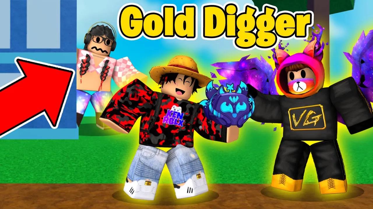 Gold Digger STALKED My RICH FRIEND in Blox Fruits! thumbnail