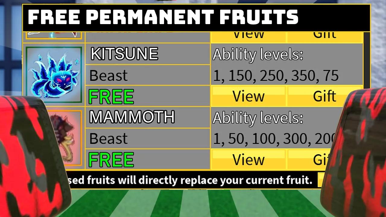 FREE PERMANENT FRUITS In Blox Fruits (Exclusive Event) thumbnail