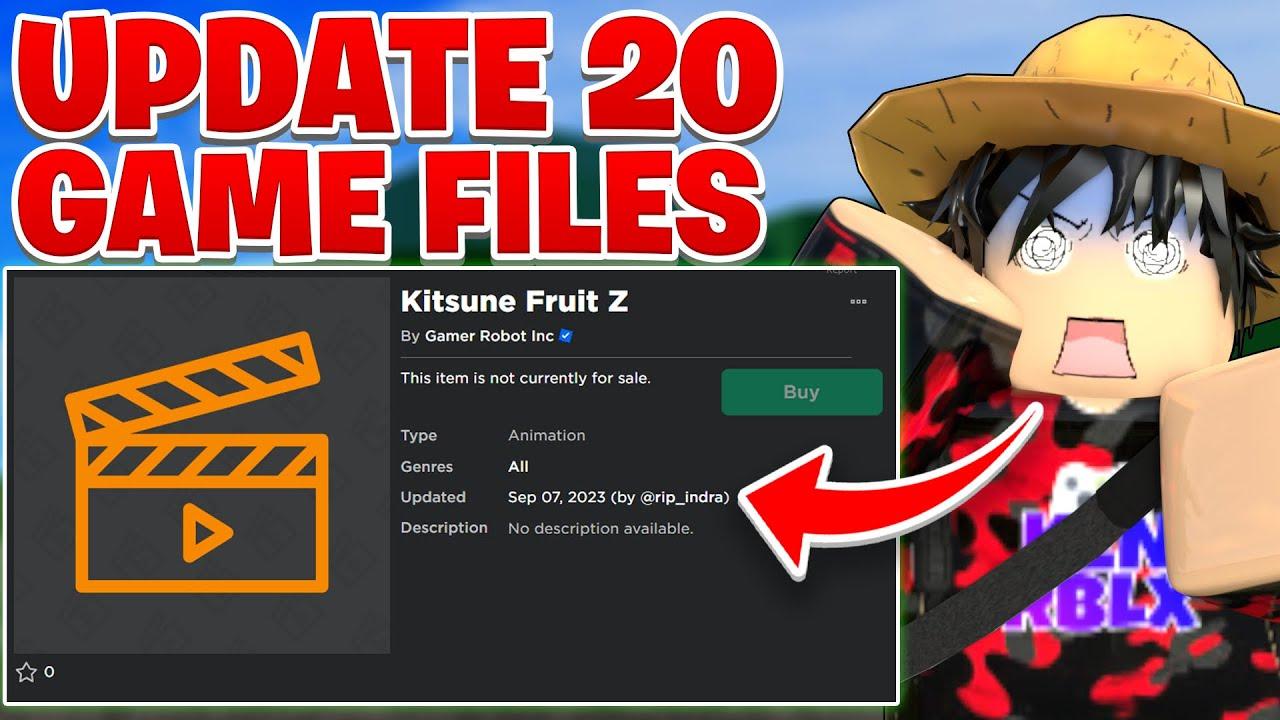 Blox Fruits UPDATE 20 EXCLUSIVE GAMEFILES Leaked (Release Date) thumbnail