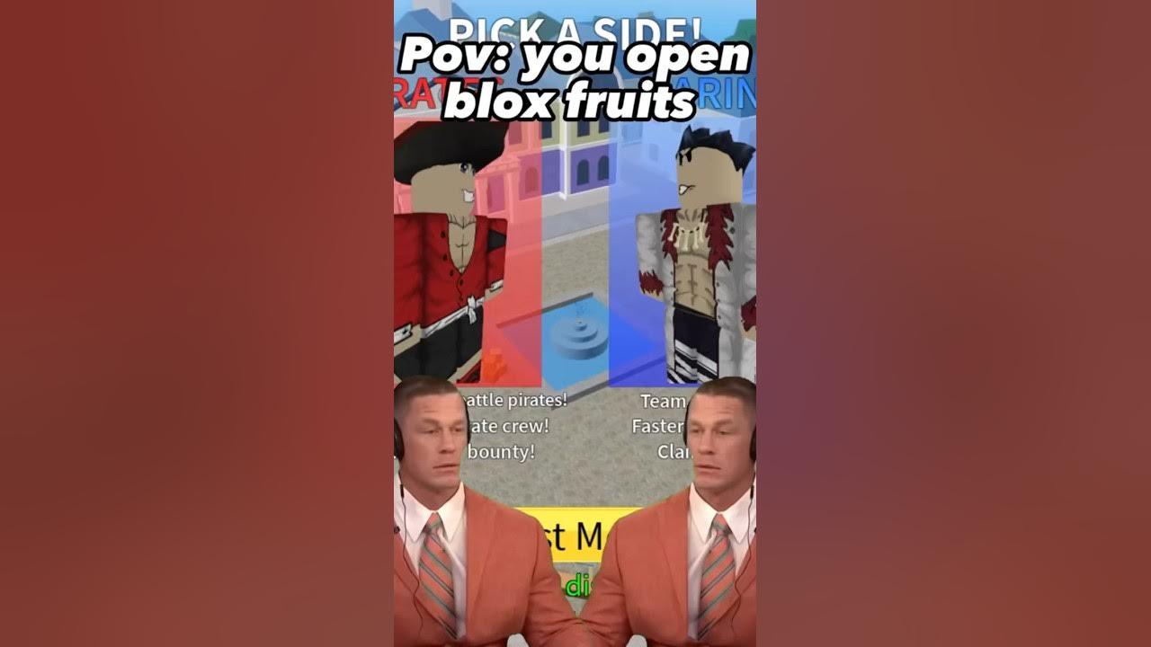 When You Open Blox Fruits 🕺 #bloxfruits thumbnail