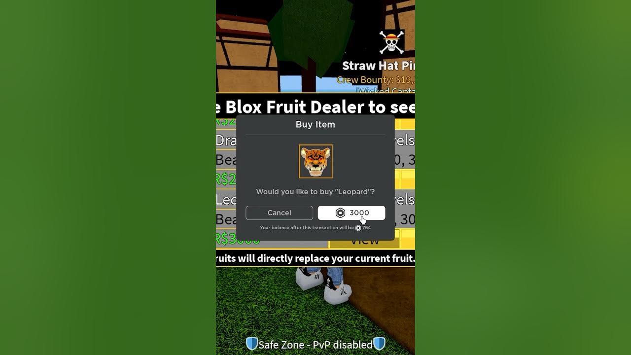 GIFTED LEOPARD Fruit On His Birthday In Blox Fruits 😭 *Emotional Reaction* #bloxfruits thumbnail