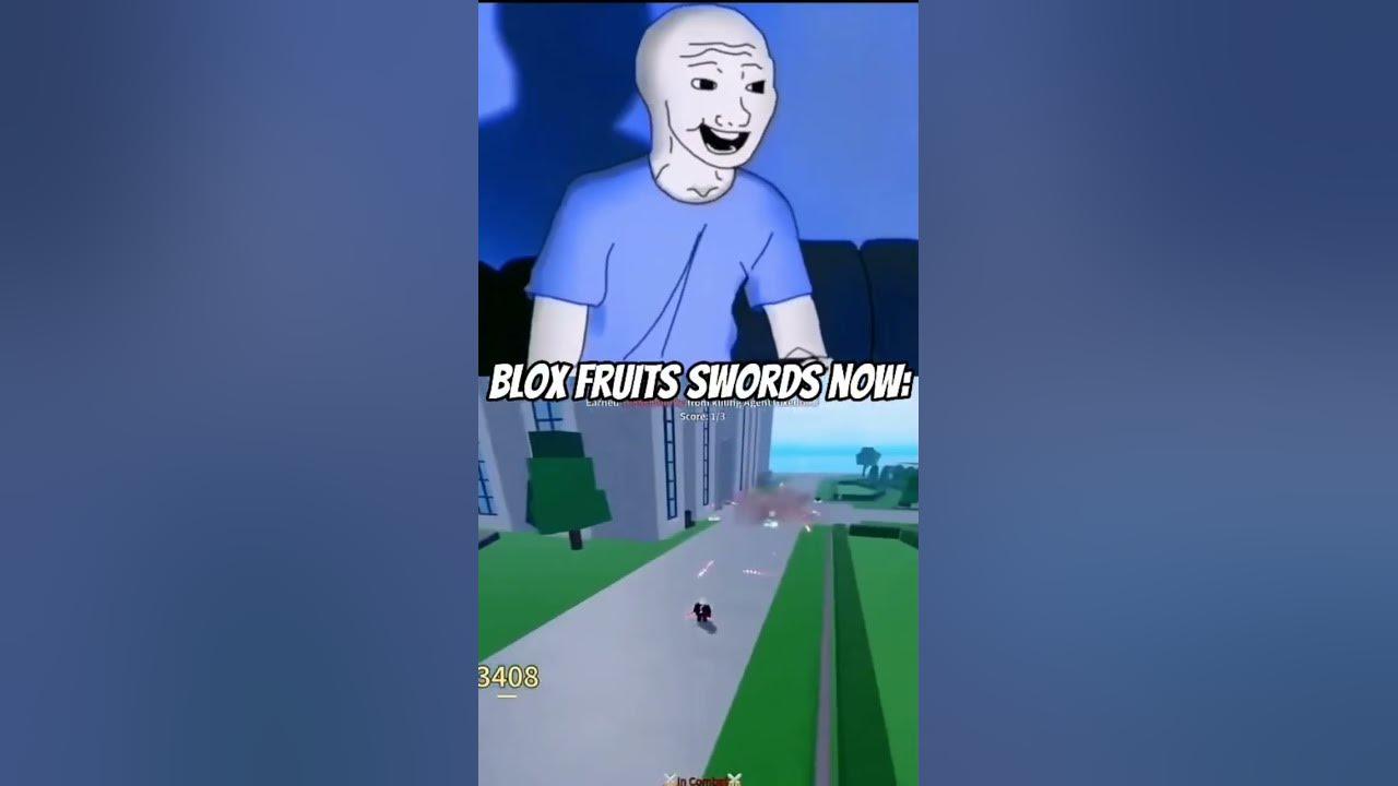 Before Vs Now Swords In Blox Fruits 🤯😱 #bloxfruits thumbnail