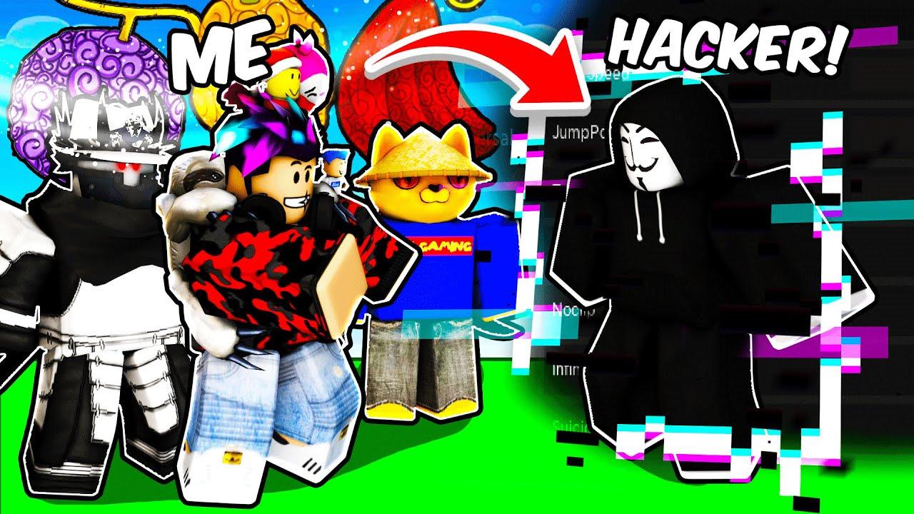 Blox Fruits HACKER JOINED Our Server!!😱 thumbnail