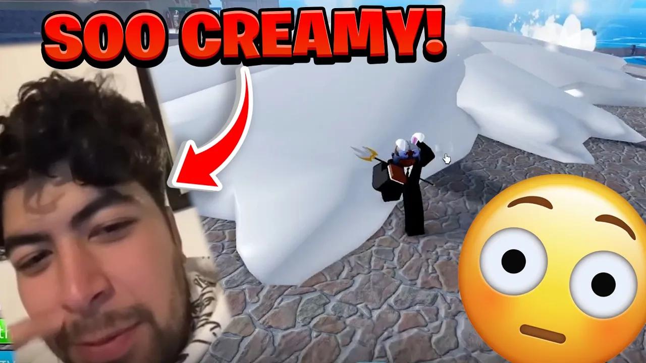 Perv Reacting To Dough Fruit 😳 💦 - Blox Fruits thumbnail