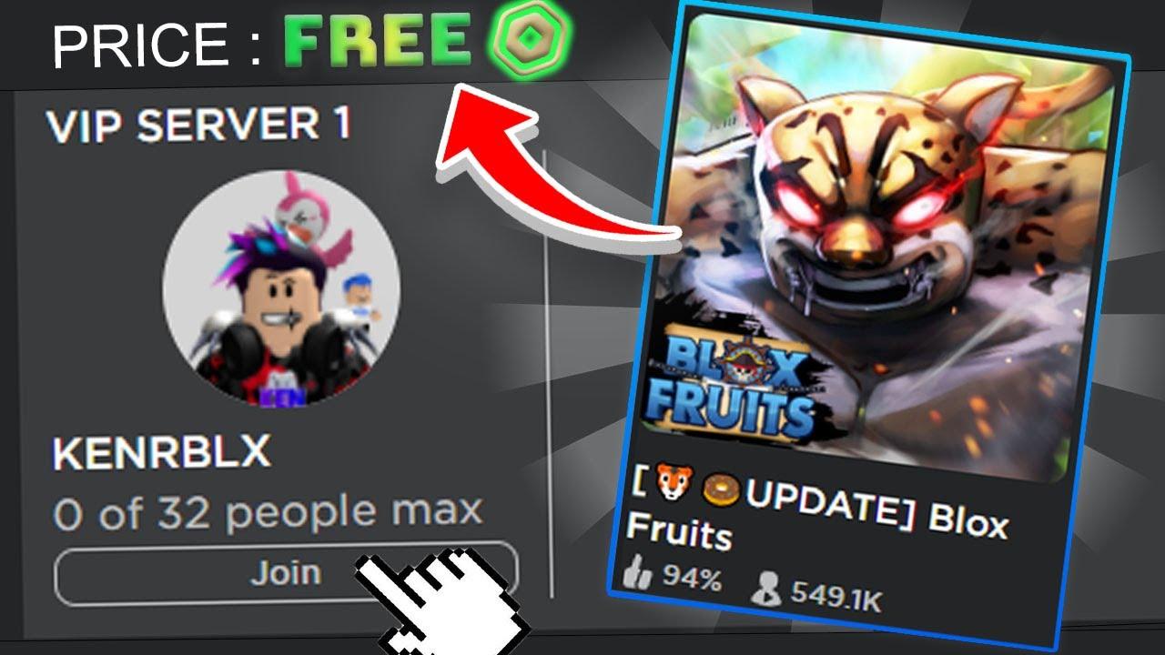 GET FREE BLOX FRUITS VIP SERVERS - Working Method 2023 thumbnail