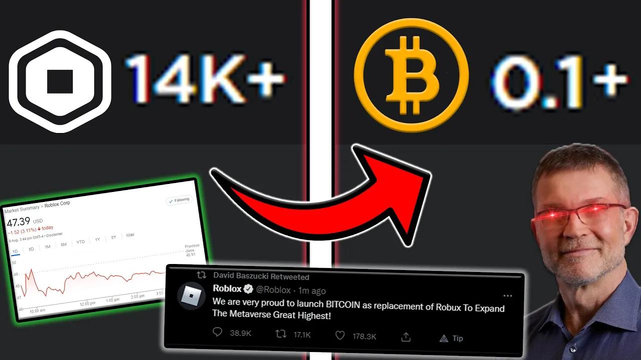 Roblox Is Replacing ROBUX With BITCOIN thumbnail