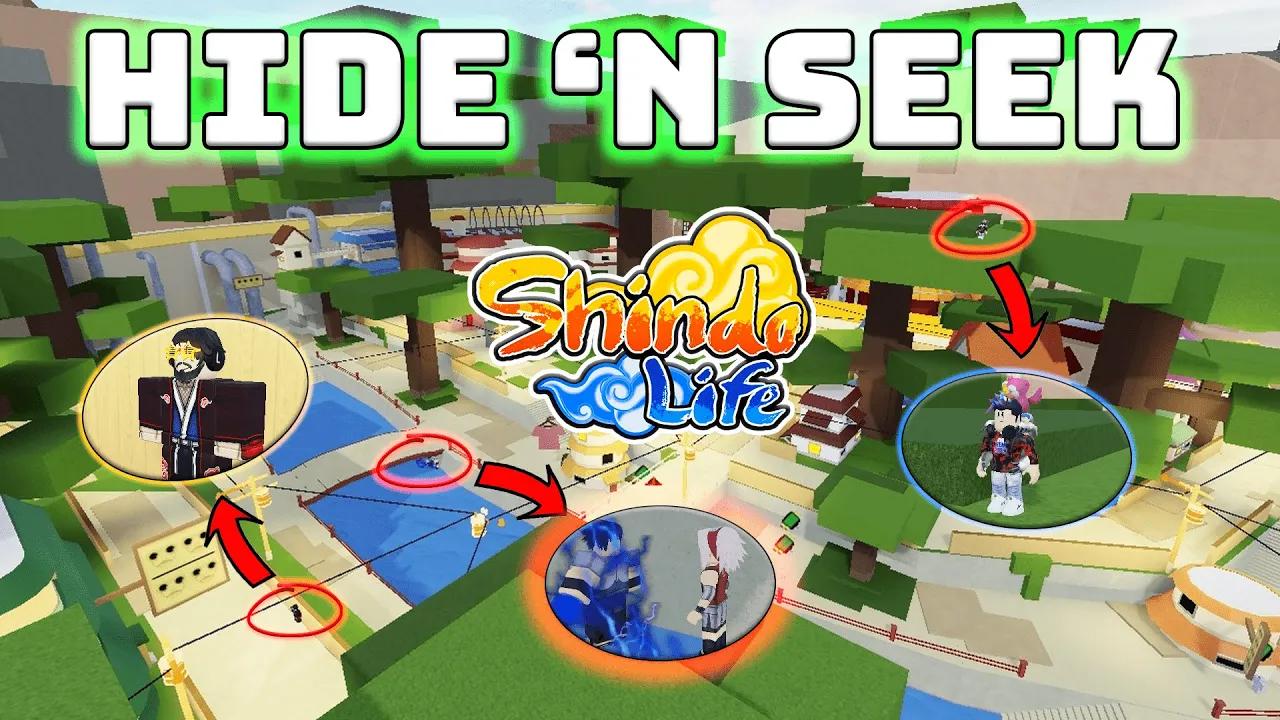 Shindo Life Extreme Hide 'N Seek! BIG PRIZE For The Winner - Roblox | Free Gamepasses thumbnail