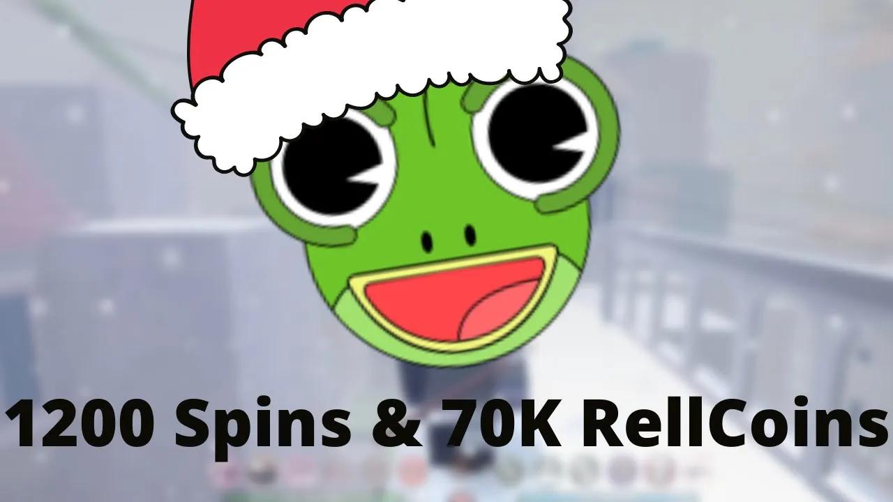 Shindo Life 1200 Spins & 70K RellCoins Code! 😱Biggest Code Ever! | Christmas Update thumbnail