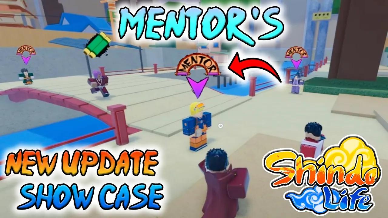 [Codes] Shindo Life Mentor Sensei Trainings Update Full Showcase! 🔥 thumbnail