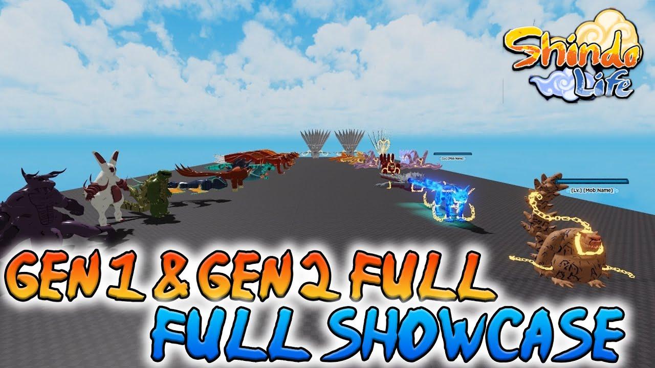 Shindo Life Gen 1 & Gen 2 Showcase! New Update Leaks thumbnail