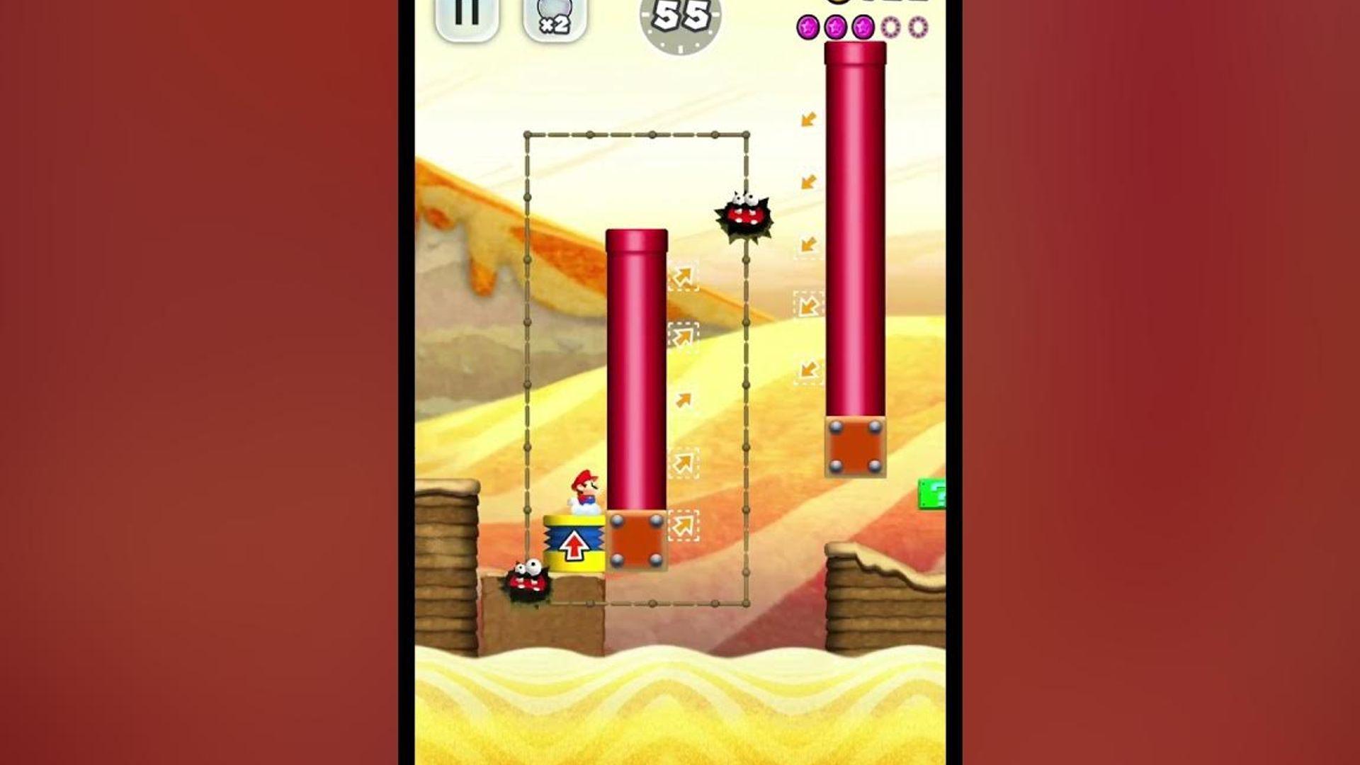 Super Mario Run Stern Welt Alle Rosa Münzen Komplett thumbnail