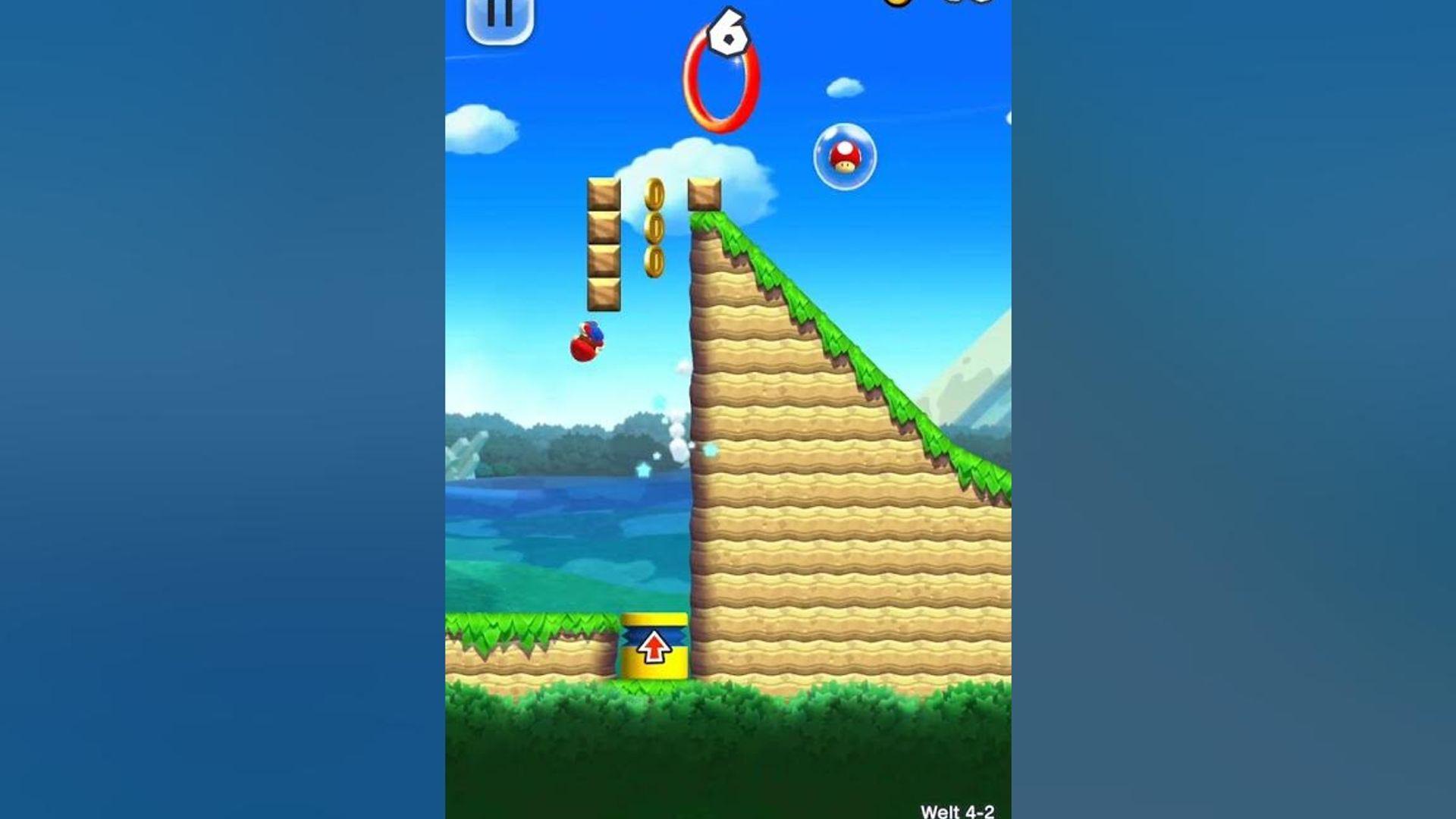 Mario Run Zone 17 #gameplay #mariorun #mario #supermario thumbnail