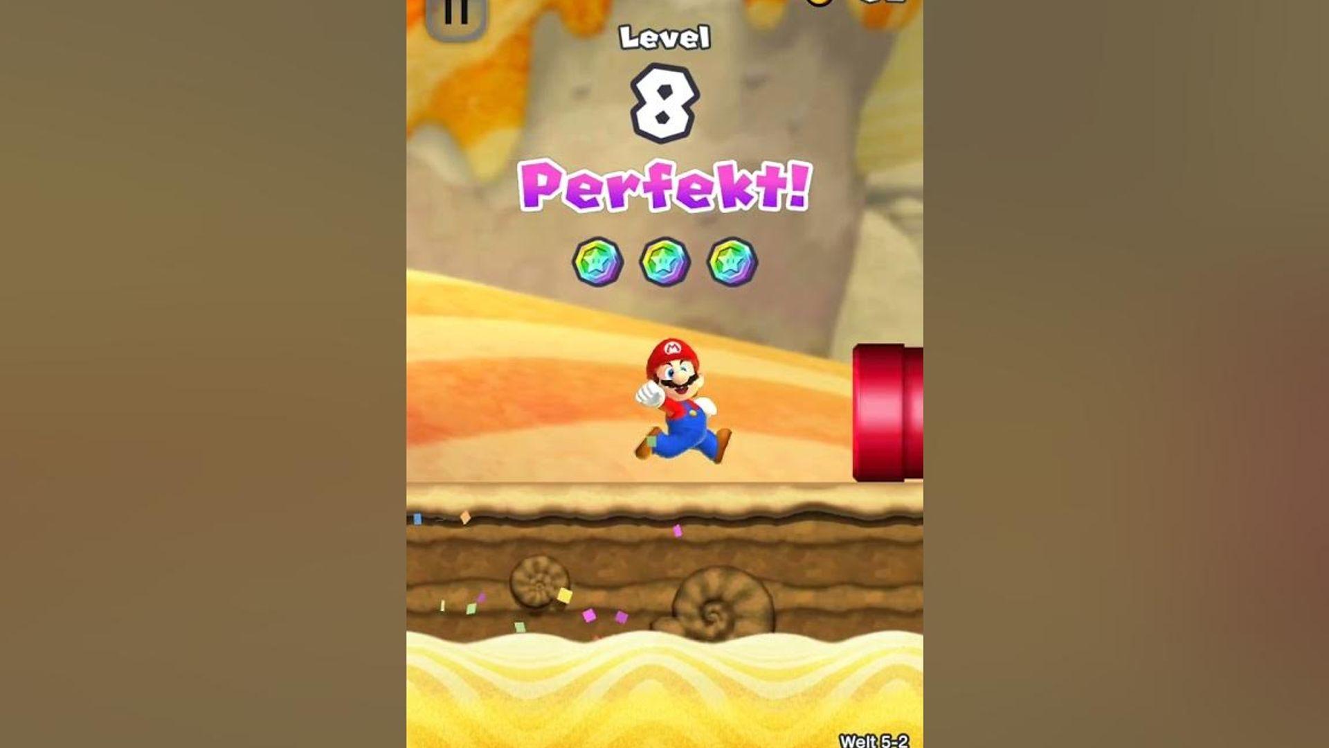 Mario Run Zone 15 #gameplay #mariorun #mario #supermario thumbnail