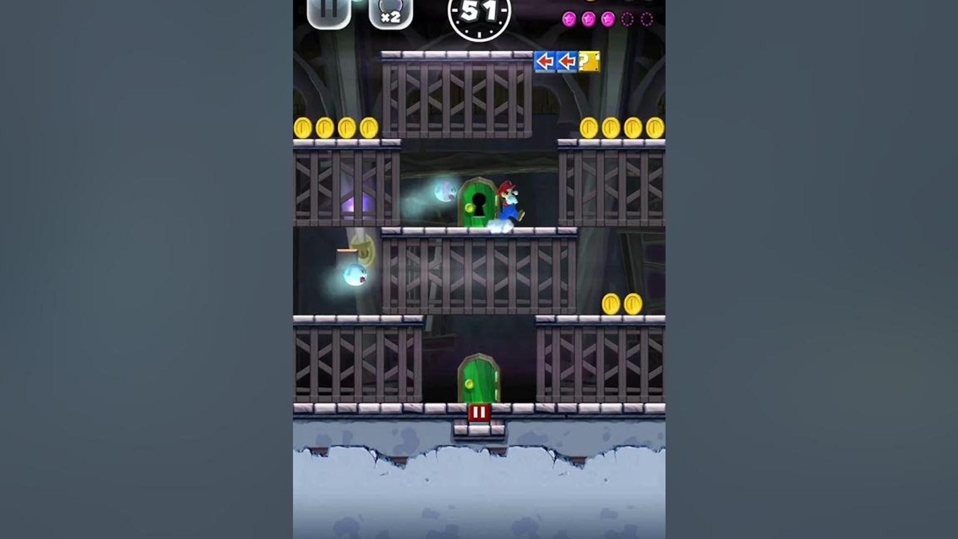 Mario Run Welt 5-3 Rosa Münzen #gameplay #mariorun #supermario #mariorun thumbnail