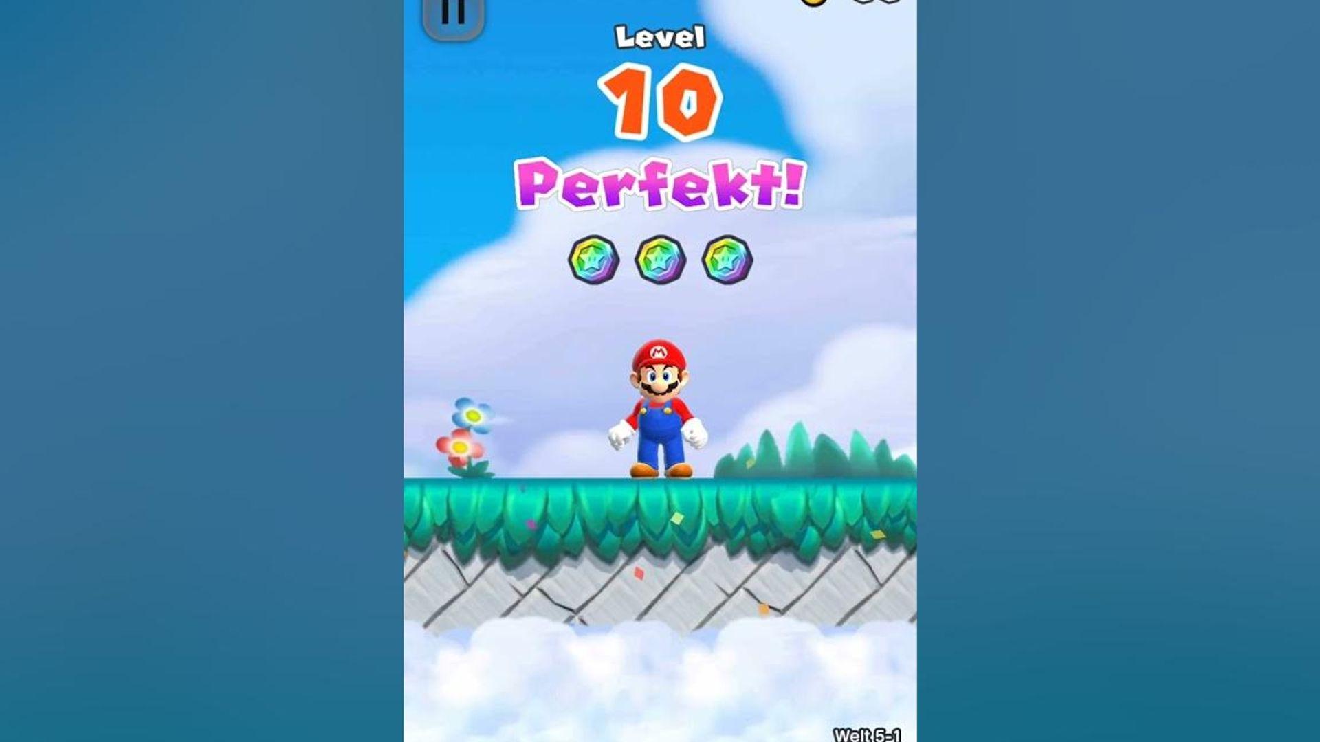 Mario Run Zone 11 #gameplay #mariorun #supermario #mario thumbnail