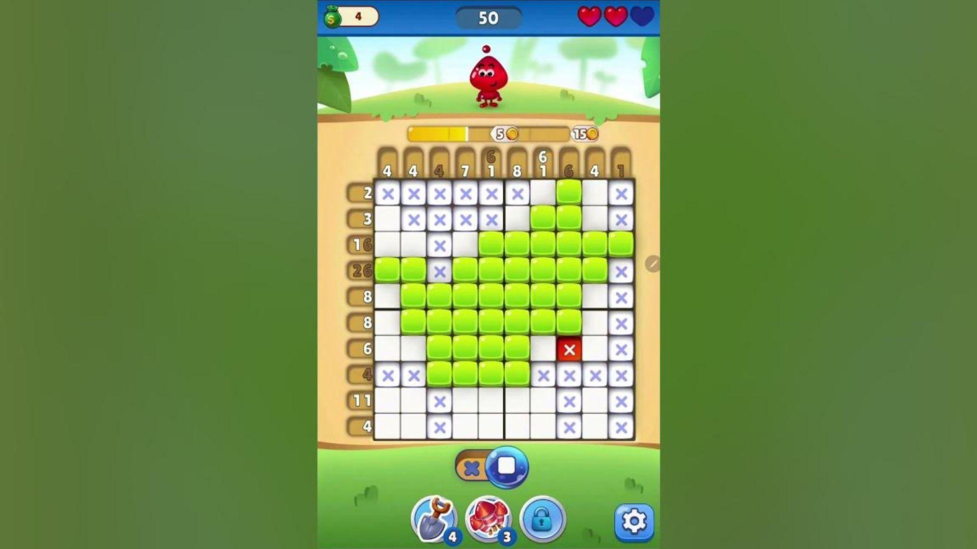 Nono Crossing Level 50 #gameplay #nonocrossing #shorts thumbnail