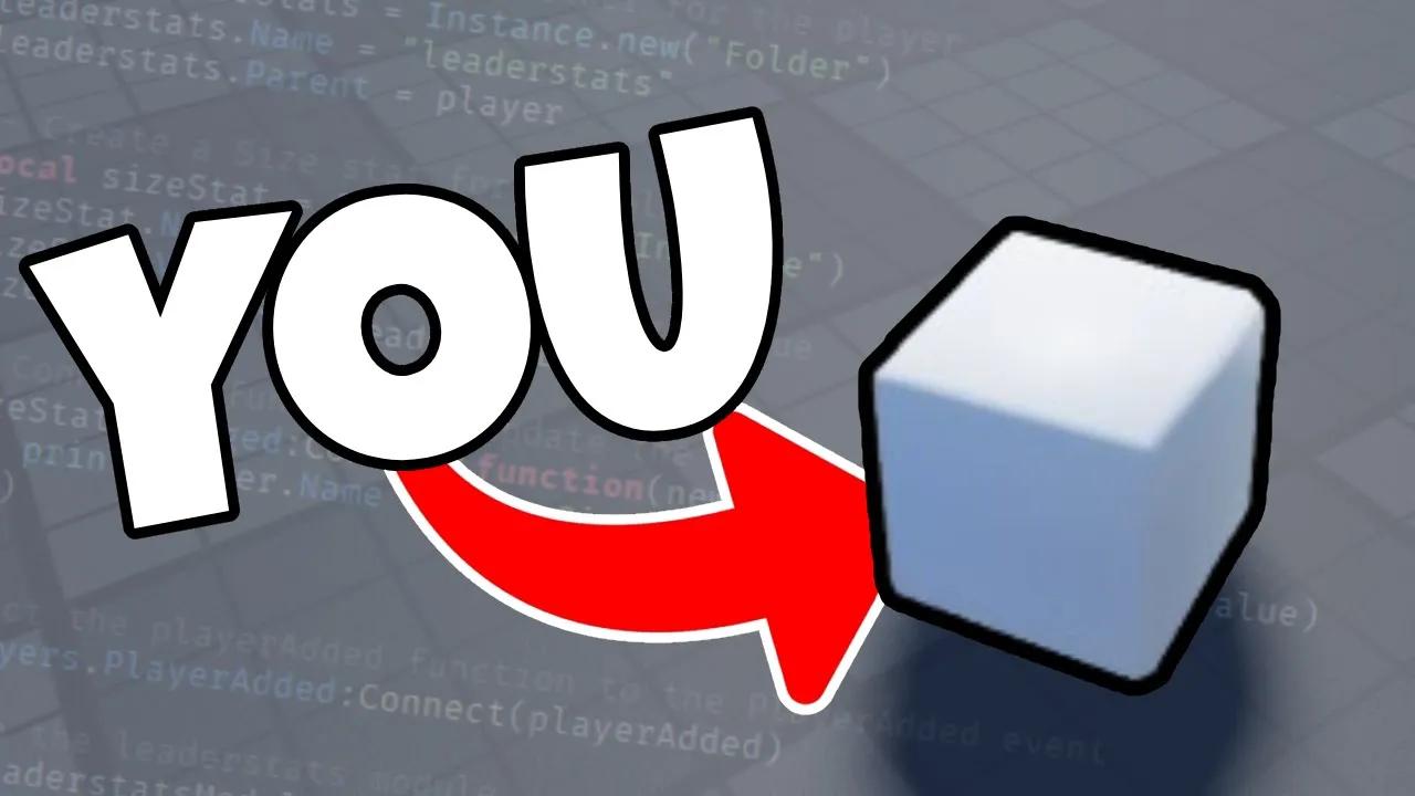 I Made a ROBLOX Game in ONE HOUR About a Cube! thumbnail