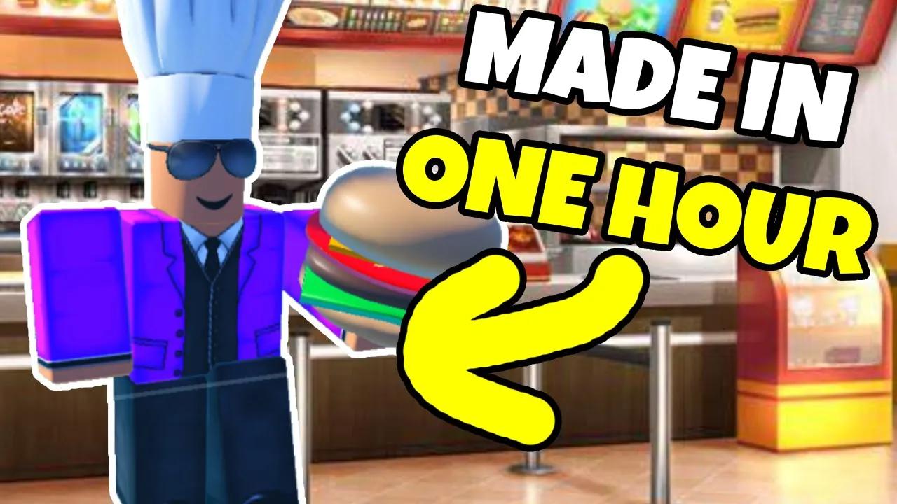 I Made a Cooking Game in ONE Hour! thumbnail